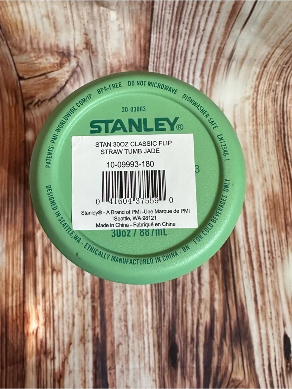 Stanley Jade Green 30 oz Iceflow Flip Straw Tumbler NWT - Picture 6 of 10